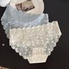 Women Sweet Lace Panties Cotton Antibacterial Crotch Girls Seamless Sexy Underwear Low Waist Thin Hollow Briefs