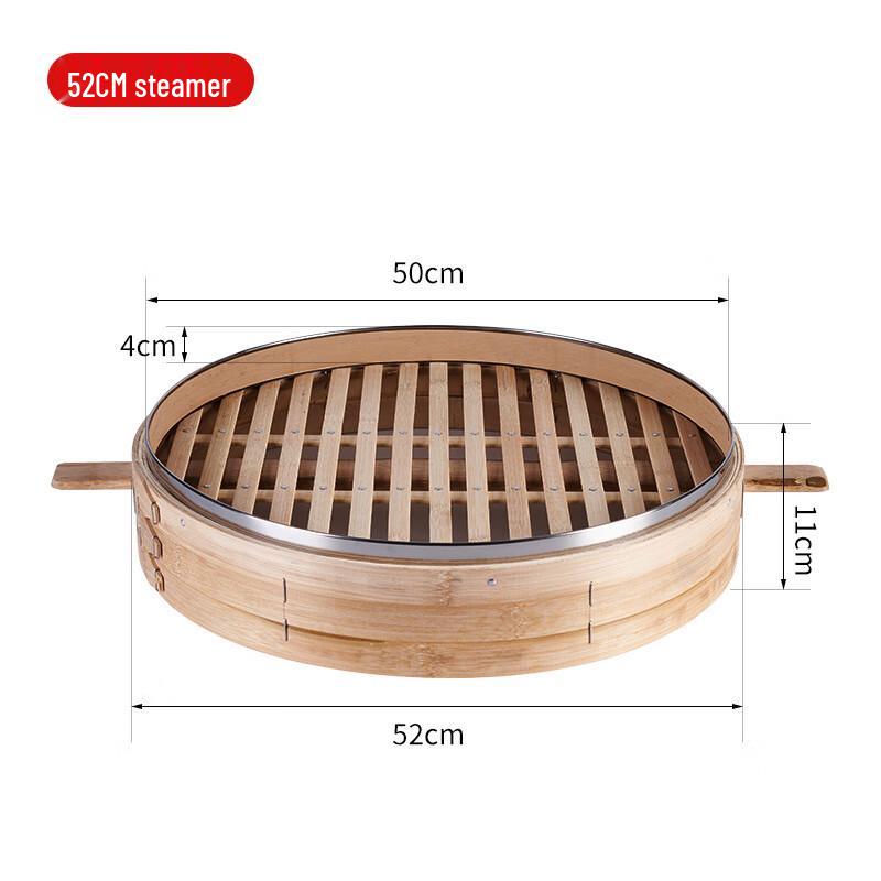 ZISIZ Bamboo Steamer Basket
