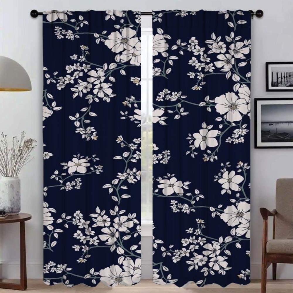 Цветы затемняющие шторы для камеры гостиная занавеска тюль для спальни оттенки домашний интерьер шторы 2 шт перегородка
