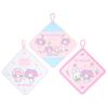 Sanrio (SANRIO) 3-Piece Loop Towel Set, My Melody, Children's, Antibacterial, with Name Space, Daycare/Kindergarten, 249564