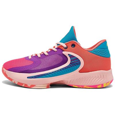 Кроссовки мужские Zoom Freak 4 Багамы Розовый Ярко-Фиолетовый Лазерно-Синий DQ3824-500