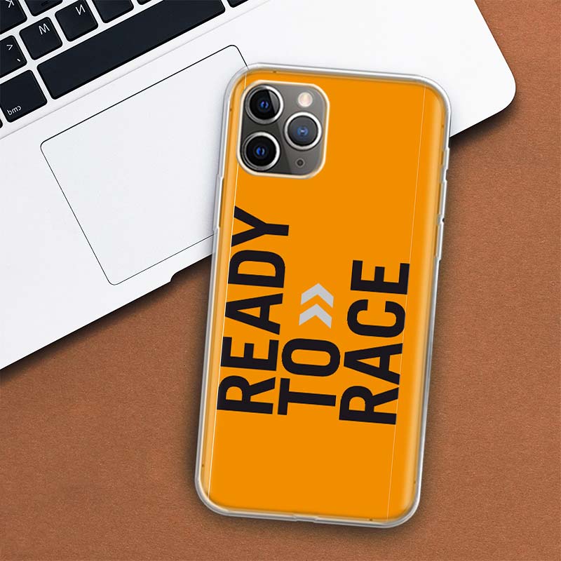 Чехол для телефона Ready To Race для Apple iPhone 11 12 13 14 Pro 7 XR X XS Max 6 6S 8 Plus + Mini 5 SE с принтом, мягкий чехол-коке