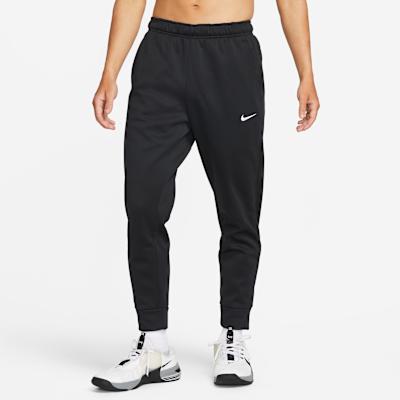 Мужские вязаные спортивные штаны Nike Therma FIT Мужские Черный