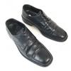 Guy Laroche Leather Plain Toe Shoes [25.5E/Black] Vintage Dress(USED)