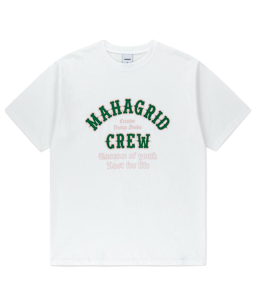 MAHAGRID Mahagrid Crew Tee White(Mg2Fmmt511A)