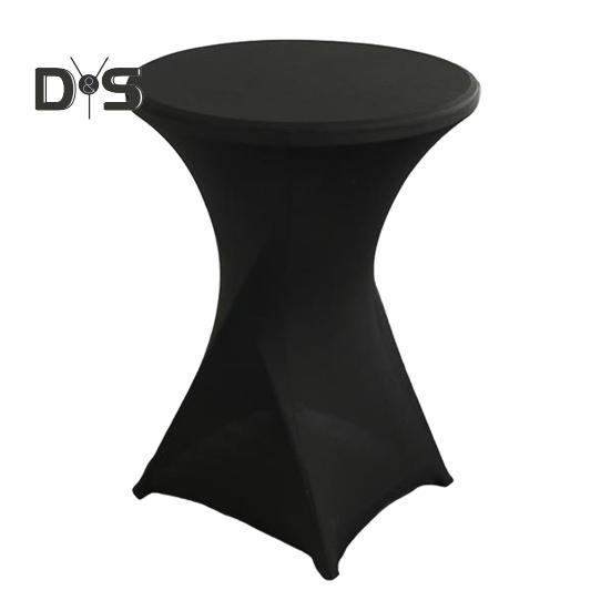 Чехол для коктейльного столика, однотонный дизайн, высокая эластичность, маслостойкая, универсальная посадка, простая установка, круглая скатерть с высоким верхом