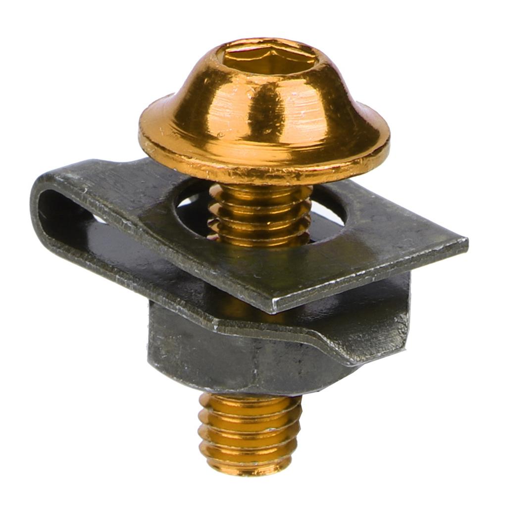 5*16MM Motorcycle Fairing Body Bolt Kit Screw Spire Speed Fastener Clip Nut