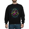 Harry Potter Mens Neon Hogwarts Crest Sweatshirt