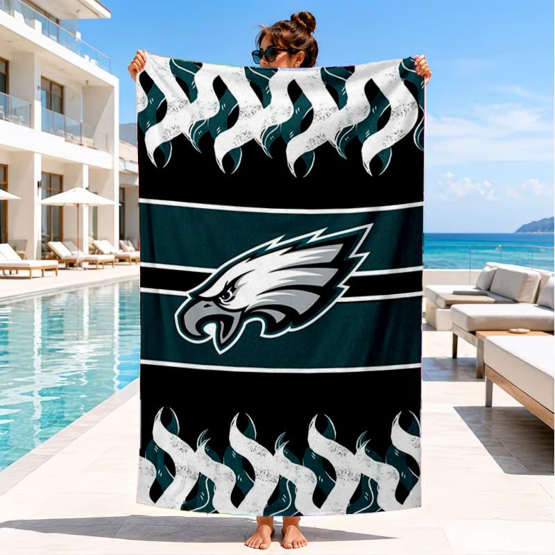 Eagle Power Philadelphia Beach Towel, Quick-drying, Easy to Care for, Suitable for Both Fitness and Beach Vacations,Sports Essential