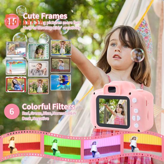 Детская камера для плавания — водонепроницаемая, пиксели высокой четкости, растягивающийся размер фотографий, спортивная съемка под водой, детская камера, детский подарок на день рождения