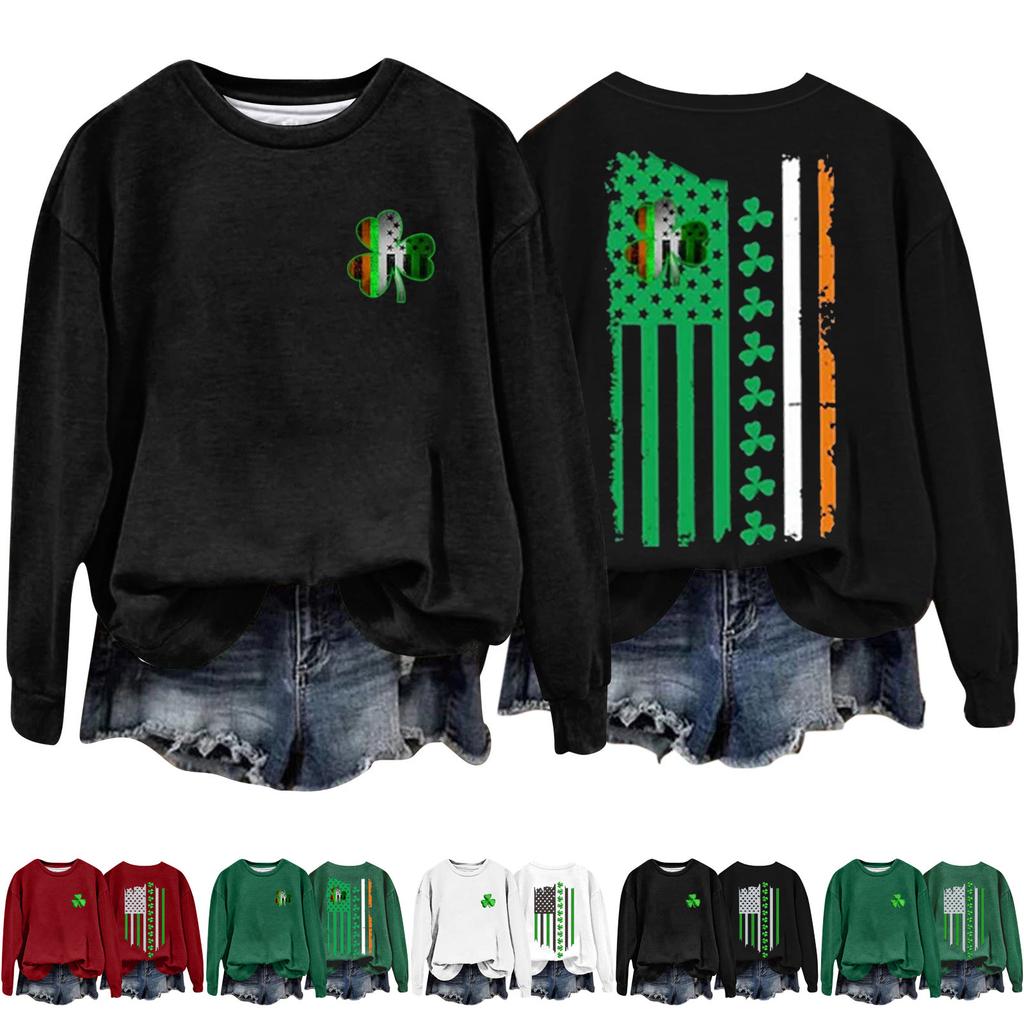 Женские топы с круглым вырезом, хлопковый женский повседневный модный пуловер с длинным рукавом и круглым вырезом