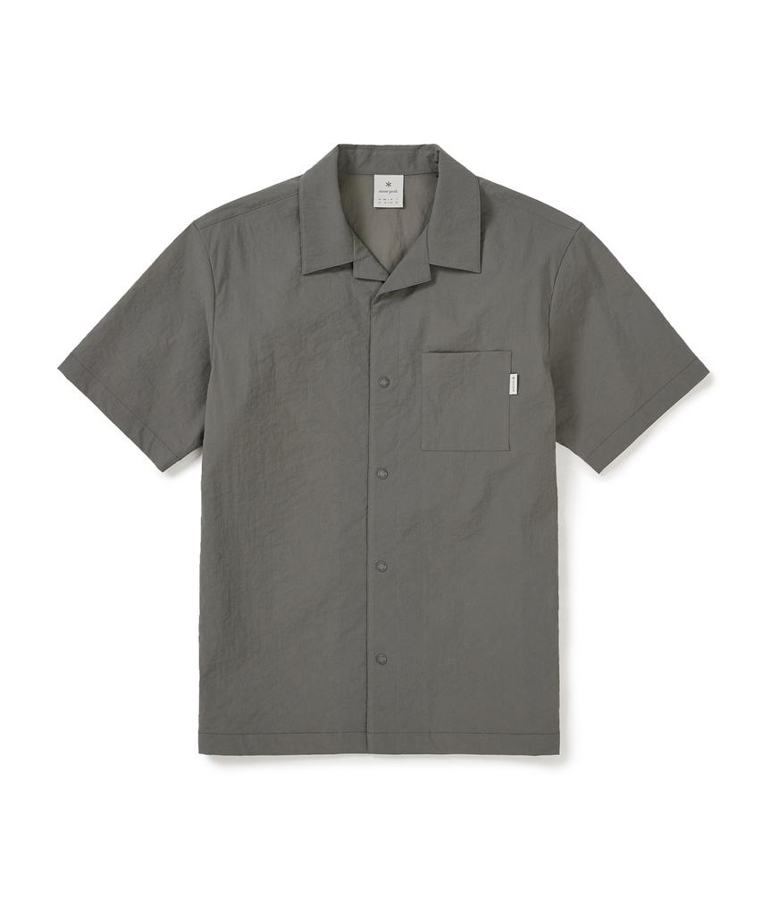 SNOWPEAK APPAREL Рубашка с коротким рукавом Minute (S25Mmfsh74) Темно-серый