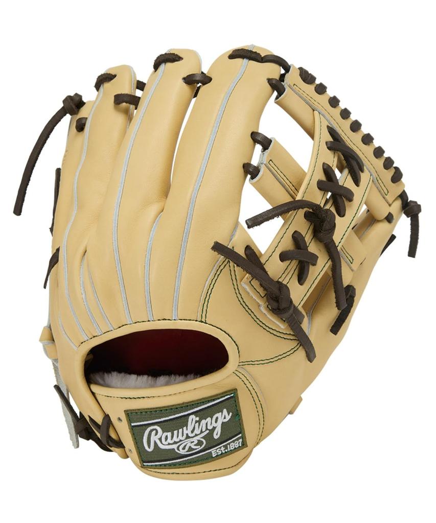 Rawlings PRO PREFERRED GH5FPRN54FS Baseball Throw Glove, Hardball, Infielder's Glove, Camel, 11.5 inches, Right-Handed