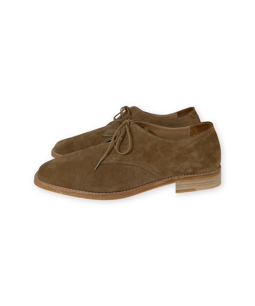 Brownyard Suede Derby Shoes, Brown Suede
