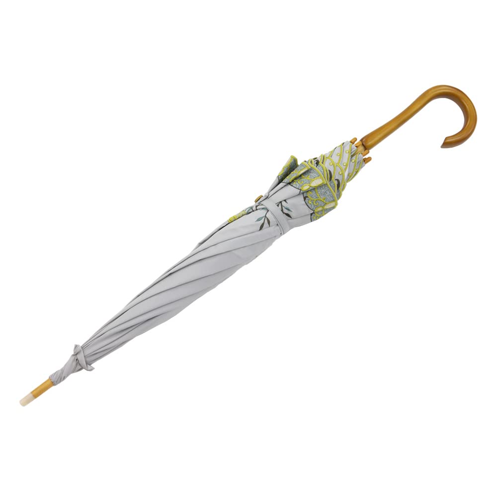 Длинный 1-й класс для солнечной и дождливой жары тепла УФ обивка и свет [Шинуазри Модерн] Зонт, зонтик, затемнение, погода, экранирование,