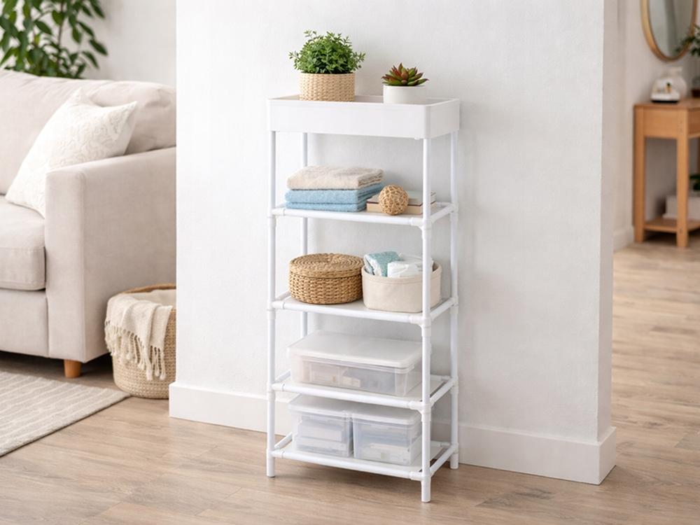 Shoe Shelf 73036A White (24)