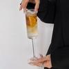 Striped Wine Cup Transparent Champagne Cup Drinkware Cocktail Champagne Cup  Drink