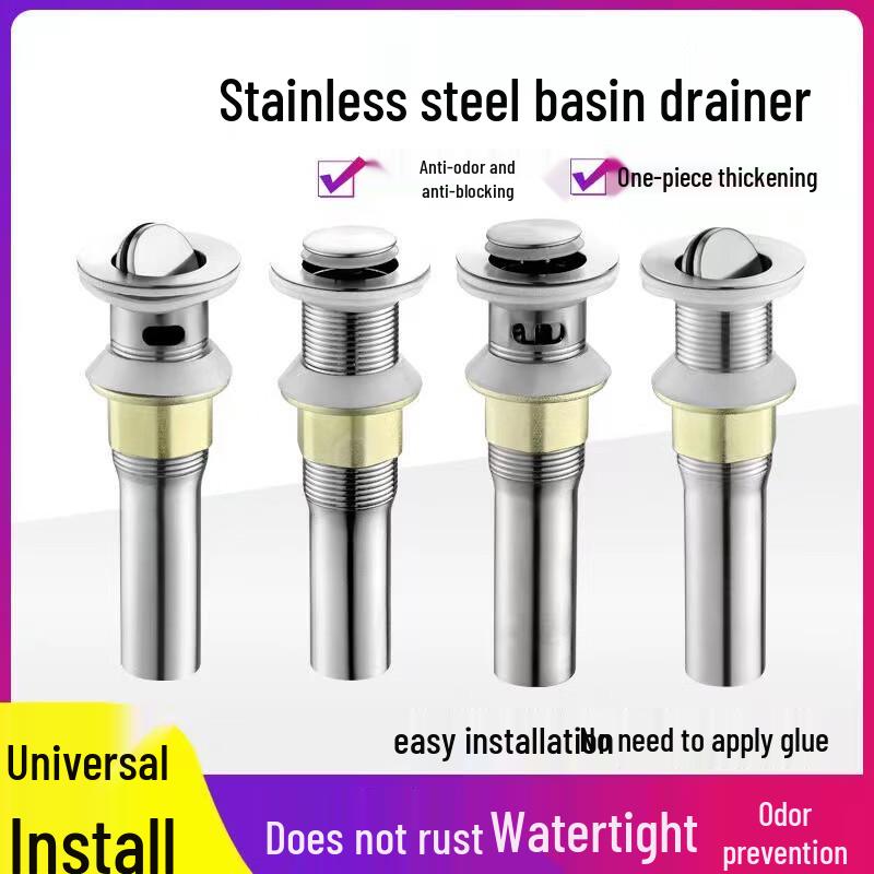 Stainless Steel Washbasin Horizontal Drainer