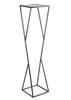 Kwietnik Nowoczesny Loft Czarny 100 Cm