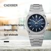 Мужские автоматические механические часы Cadisen с японским механизмом 8215 - Модный деловой дизайн