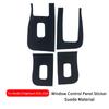 Window Button Lift Trim Sticker For Tesla Model Y Model 3 Highland Suede Door Handle Control Panel Decor Cover Car Accessories