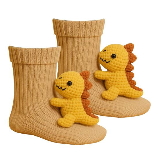 Yousheng 3D Knit Animal Socks Winter Warm Thick Socks with Santa Xmas Tree Animal Hug Socks Christmas Gifts for Kids And Adults