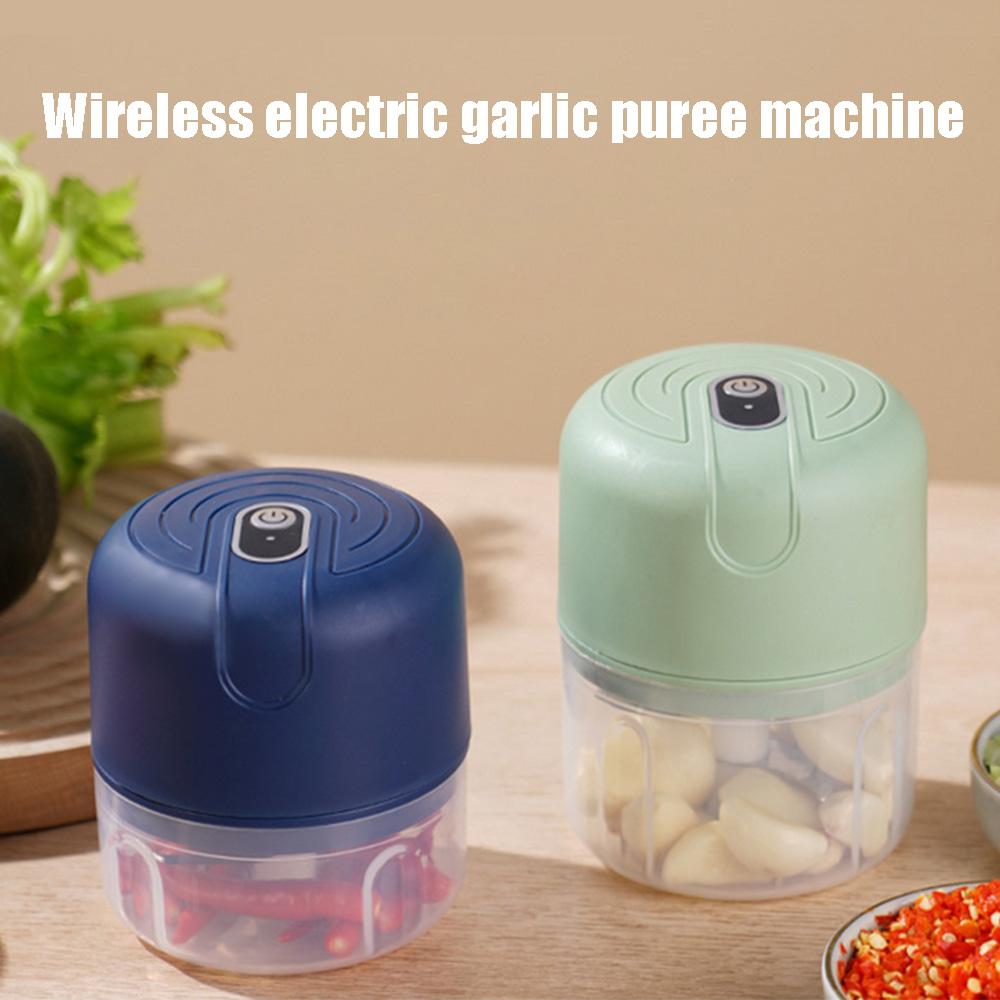 100/250 мл Мини USB Беспроводной Чеснокомалка Пресс Мясорубка Овощной Чили Мясорубка Кухонные Принадлежности