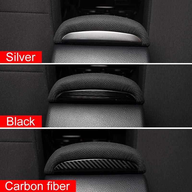 Для Toyota Corolla E210 2019-2021 2022 2023 2024 Гибридный автомобиль из нержавеющей стали Задняя консоль Подлокотник Декоративные полосы Накладки Наклейки