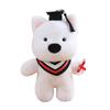 West White Highland Terrier Cute Plush Toy Material Graduation Gift Kid Students