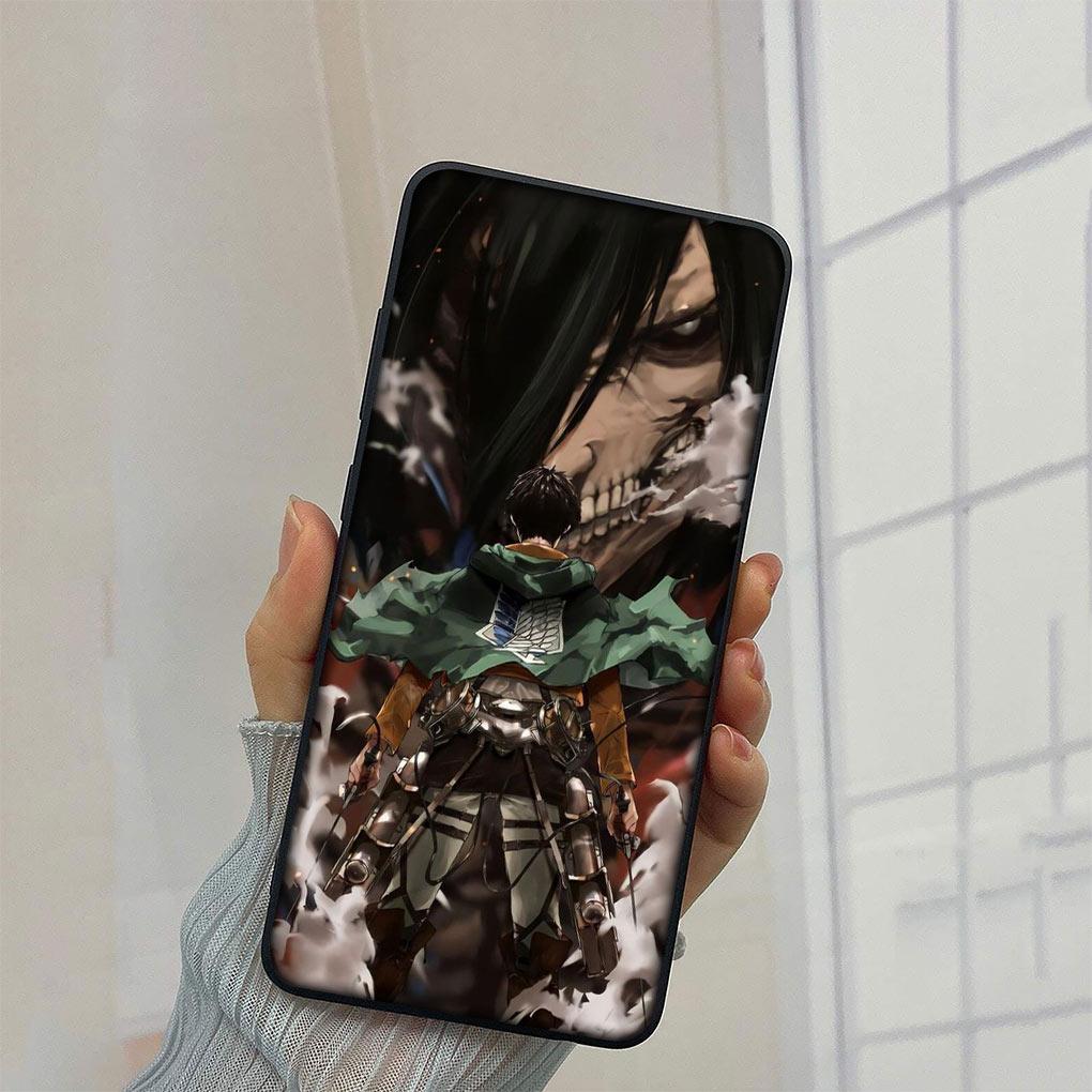 Attacks on titan Cover Phone Case for Motorola Moto E32 G30 G50 G60 G40 G51 G52 G41 G42 G22 G71 E7 G100 Funda Soft Casing