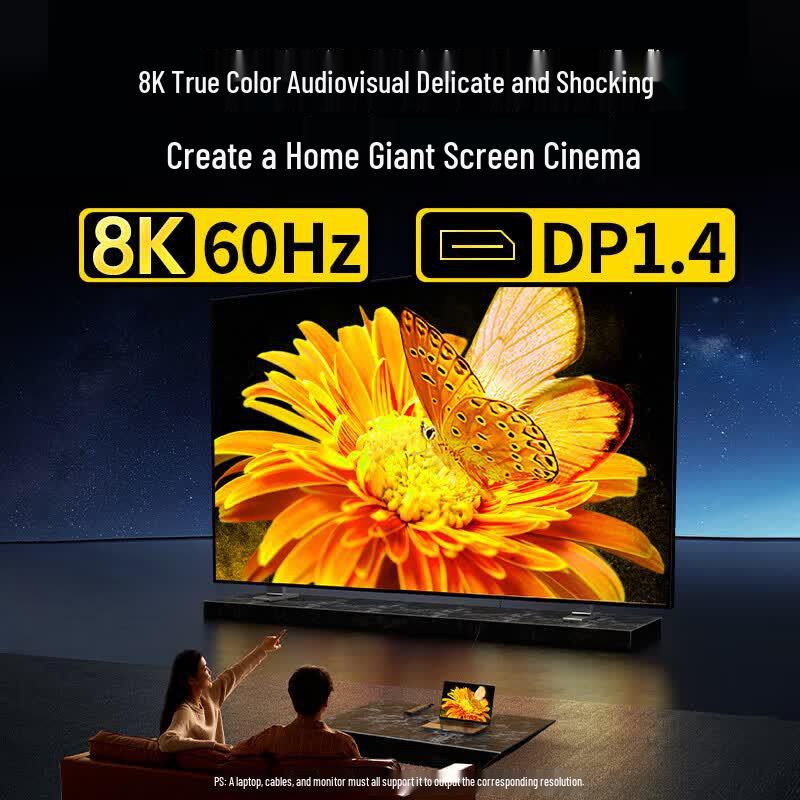 Ugreen Док-станция Type-C на DP1.4 8K60Hz