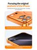 Металлическая рамка для iPhone 16 Pro Max с магнитной адсорбцией и защитой объектива для iPhone 17