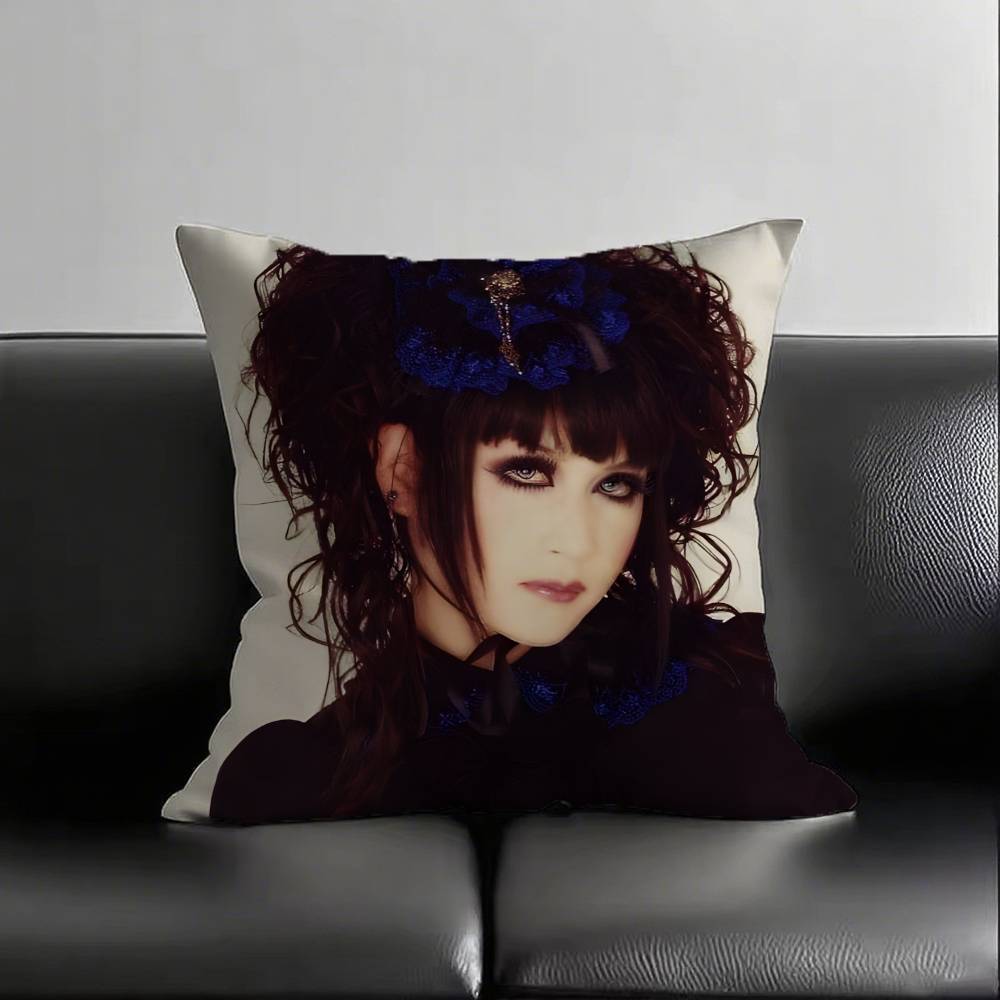 1 шт. Mana Sama Klaha Готическая наволочка Модная квадратная наволочка Спальня Диван Комната Внутреннее убранство Досуг