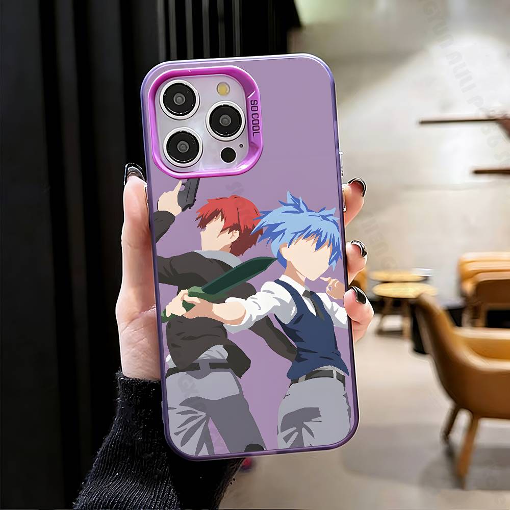 Чехол для телефона K-Korosensei N-Nagisa K-Karma Для IPhone 17 16e 16 15 14 13 12 11 Pro Max X XS MAX Задняя крышка