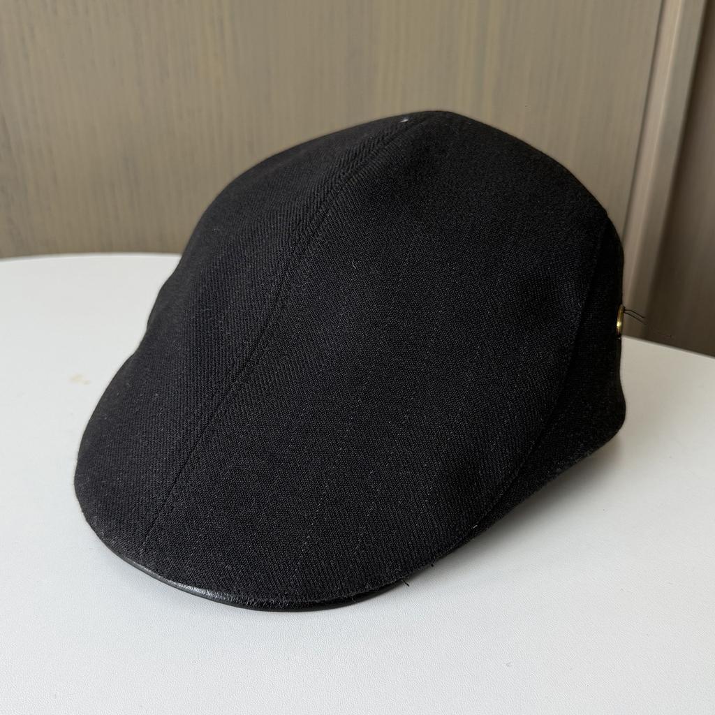 Autumn new retro striped forward hat women's literary and fashionable face small painter hat men's casual cap