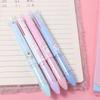 4 pcs Mini Ear Dual Color Ballpoint Pen ABS Two-color Gel Pen Funny Student Writing Pen  School Home