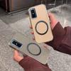 Чехол для infinix GT 30, 30 PRO Минималистичный Полупрозрачный Магнитный Чехол Поднятый Гальванизированный Ободок Камеры Противоскользящий Ударопрочный Защитный Корпус