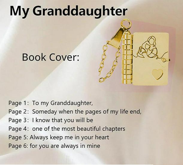 Подвеска-кулон «Любовное письмо» из титановой стали для пар - Цепочка для ключицы для девушек.