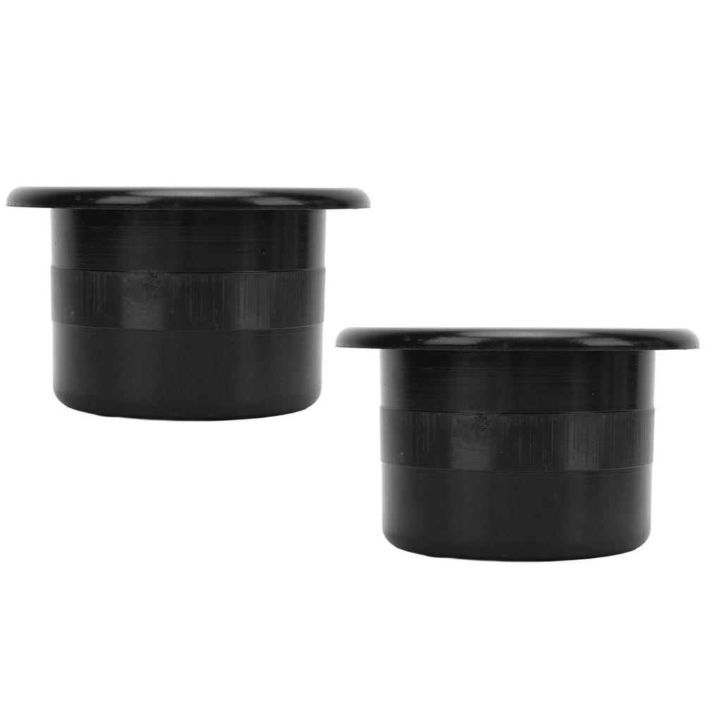 2PCS 2.7in Cup Holder Insert ABS Plastic Universal Fit Easy To Clean for RV Boat Car Sofa Golf Cart