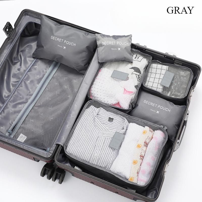 Multi-functional Storage Bag Travel Storage Six-piece Suitcase Storage Bag Clothing and Underwear Arrangement