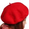 Fashion Warm Wool Blend Winter Women Girl Beret French Artist Beanie Hat Solid Color Casual Ski Cap
