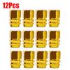 16Pcs Car Wheel Tire Valve Stems Caps Aluminum Tyre Rim Stem Covers Airdust Waterproof for BMW Auto Motorcycle Car Accessories