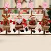 Christmas Ornaments Gift Santa Claus Snowman Reindeer Toy Doll Hang Decorations Christmas Tree Decor