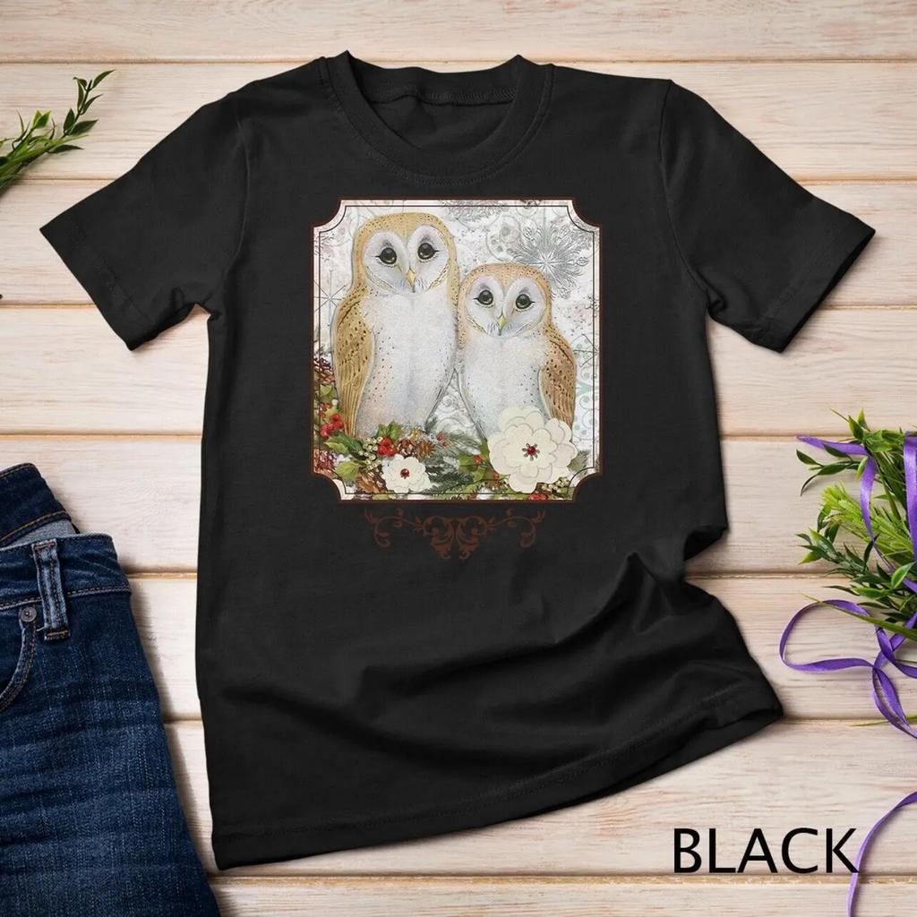 Snow Owls of Christmas T shirt