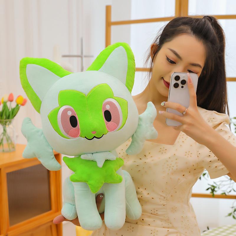 Милая кукла-кошка из Animal Crossing, мультяшная увлажненная утка, плюшевая игрушка, кукла для игрового автомата, подушка-крокодил, подарок на день рождения для девочки