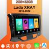 Android Carplay автомобильное радио для Lada XRAY 2016-2022 мультимедийный проигрыватель головное устройство стерео GPS навигация BT WIFI 2+32 ГБ