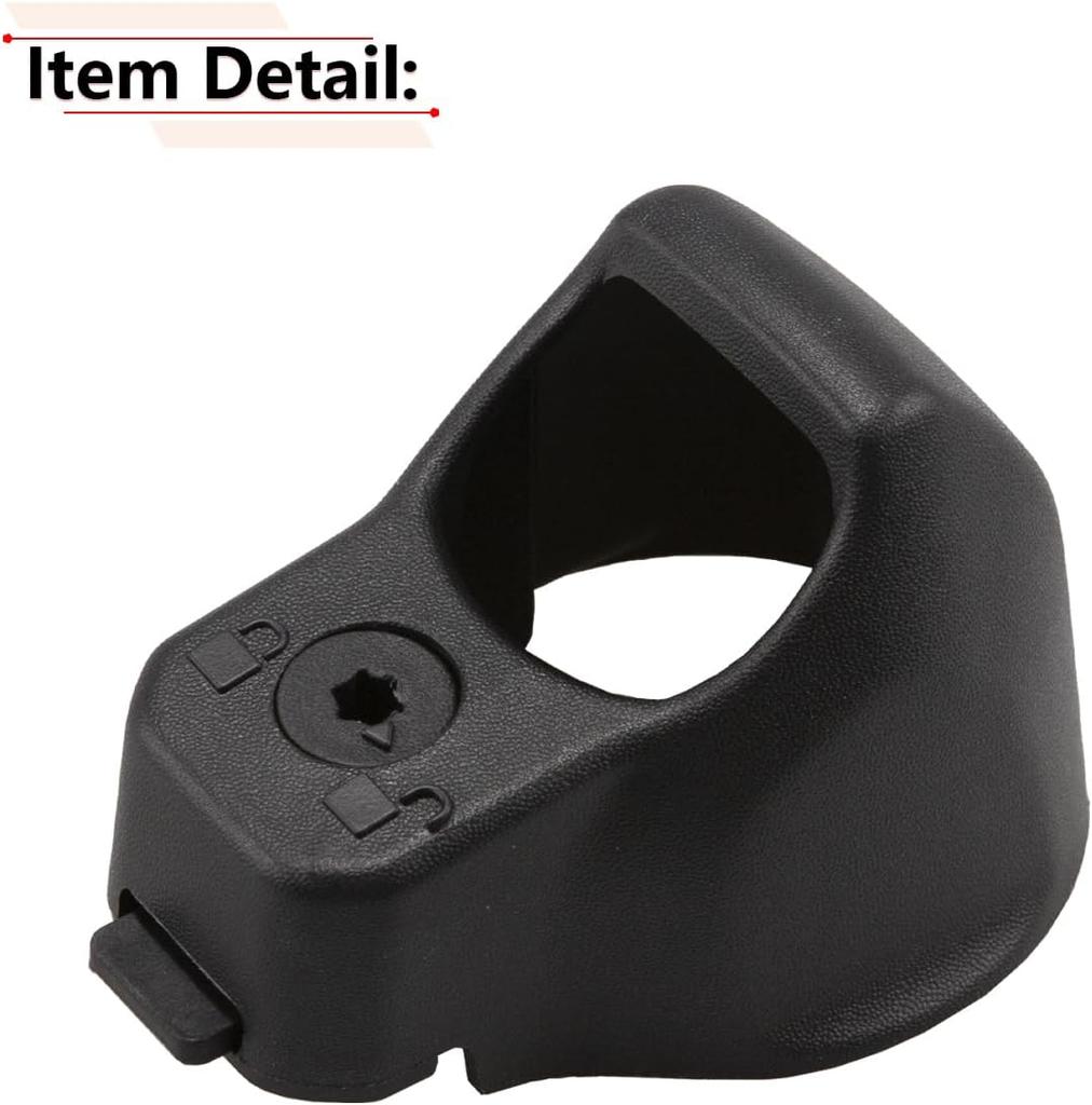 Backup Camera Bezel Trim Compatible with Jeep Wrangler JL JLU 2018 2019 2020 2025 2025 2025 Year, for 68301879AB Rear View Camer