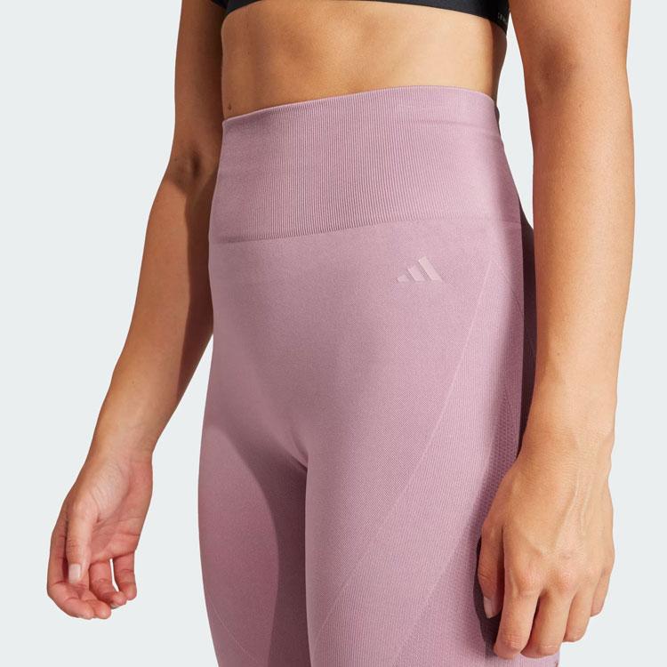 adidas Спортивные брюки женские сиреневые средние HY3858