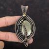 Pyrite Pendant Copper Wire Wrapped Pendant Handmade Pendant Very Pretty Pyrite Jewelry Gemstone Pendant Anniversary Gift Copper Wire Jewelry