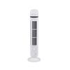 15" Mini 360° Rotating Tower Fan with 2 Speed Settings Vertical Fan Black White